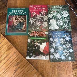 Christmas crochet book bundle